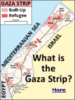 The Hamas attack that has killed hundreds was launched from one of the most densely populated and impoverished strips of land in the world.